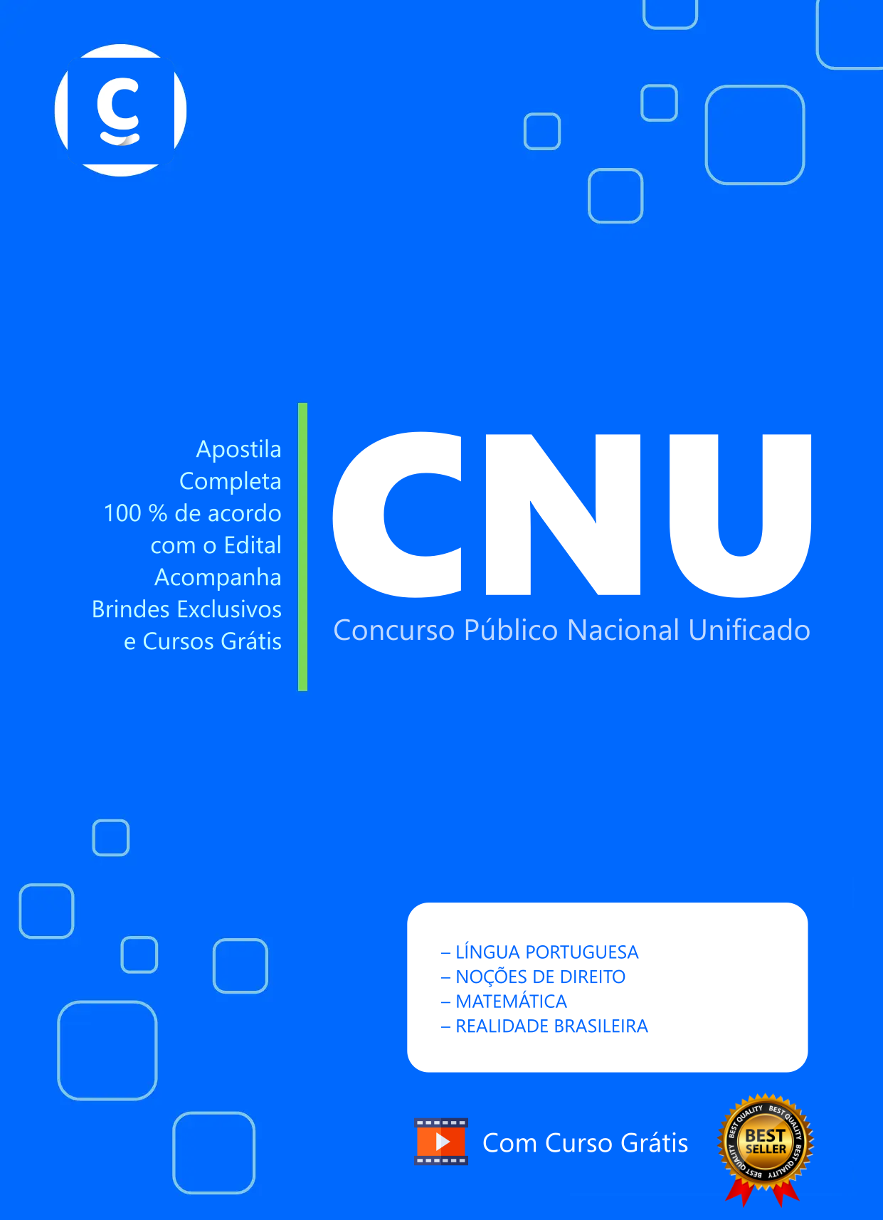 Apostila CNU 2025 Bloco 8 Nivel Intermediário