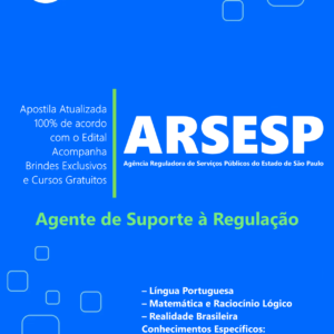 Apostila Arsesp Agente de Suporte à Regulação