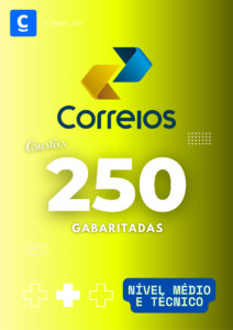 Questões Correios em PDF - Atendente Comercial (250 Objetivas)