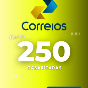 Questões Correios em PDF - Atendente Comercial (250 Objetivas)