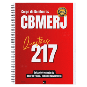 Questões Bombeiros RJ em PDF - Soldado (217 Objetivas)